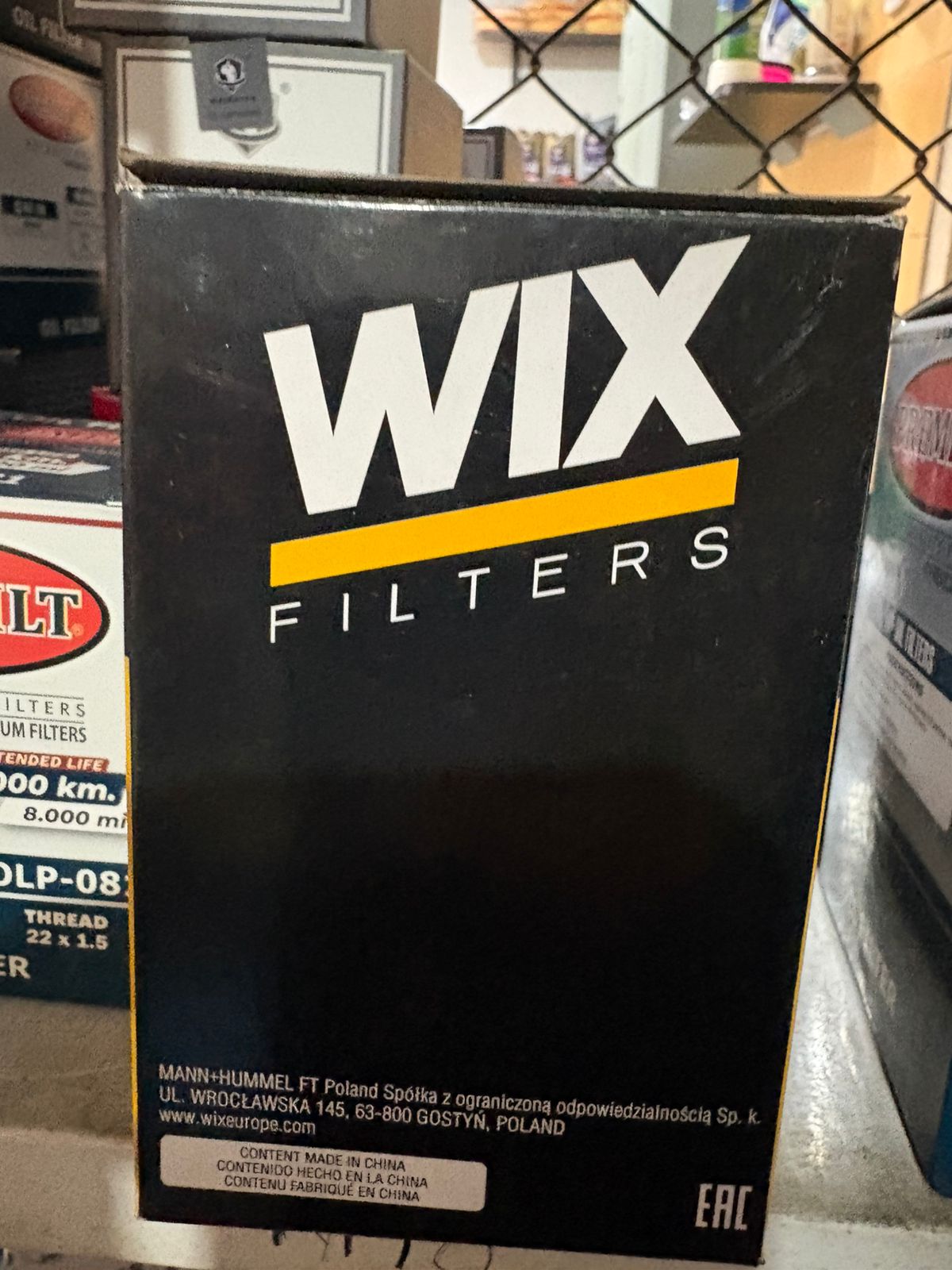 Filtro WIX Filters disponible en Lubriambalá